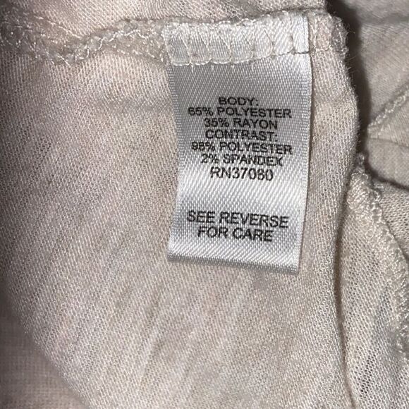 Cato Short Sleeve Bohemian Layered Colorful Embroidered Tee Plus Size 18/20W - Picture 4 of 16